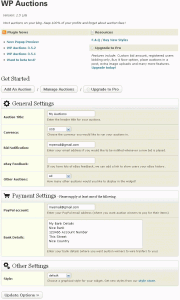 wp Auctions