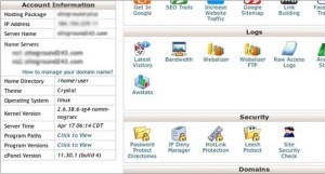 Account Information cPanel
