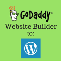 GoDaddy Website Builder To WordPress